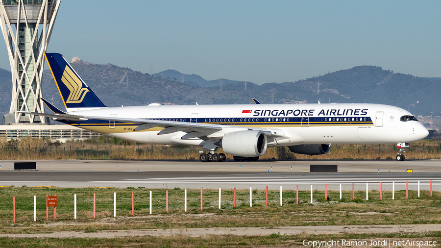 Singapore Airlines Airbus A350-941 (9V-SMZ) | Photo 372206