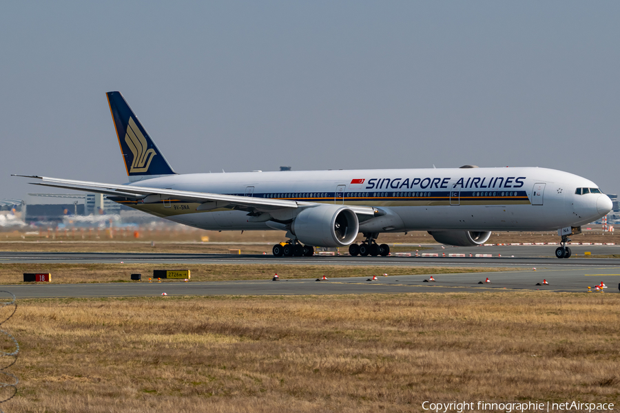 Singapore Airlines Boeing 777-312(ER) (9V-SNA) | Photo 500310