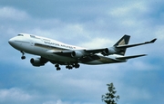 Singapore Airlines Boeing 747-412 (9V-SPB) at  Frankfurt am Main, Germany