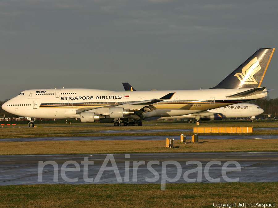Singapore Airlines Boeing 747-412 (9V-SPD) | Photo 58323