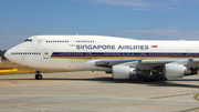Singapore Airlines Boeing 747-412 (9V-SPJ) at  Melbourne, Australia