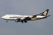 Singapore Airlines Boeing 747-412 (9V-SPO) at  New York - John F. Kennedy International, United States