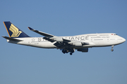 Singapore Airlines Boeing 747-412 (9V-SPP) at  Frankfurt am Main, Germany