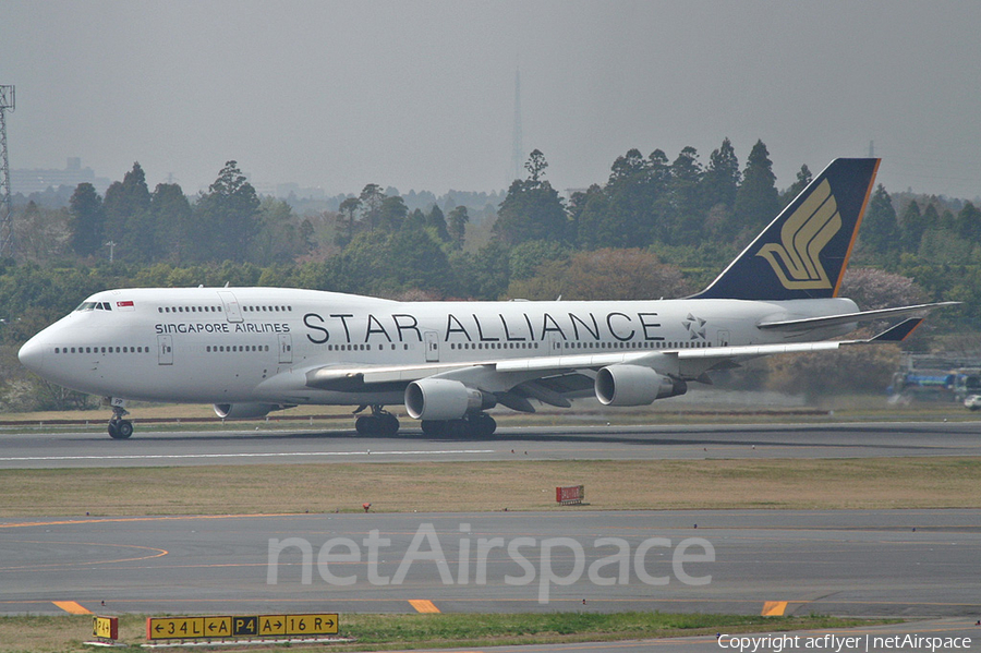 Singapore Airlines Boeing 747-412 (9V-SPP) | Photo 384699