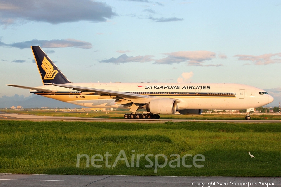 Singapore Airlines Boeing 777-212(ER) (9V-SQB) | Photo 11920