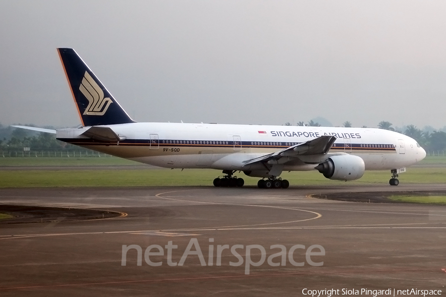 Singapore Airlines Boeing 777-212(ER) (9V-SQD) | Photo 386943
