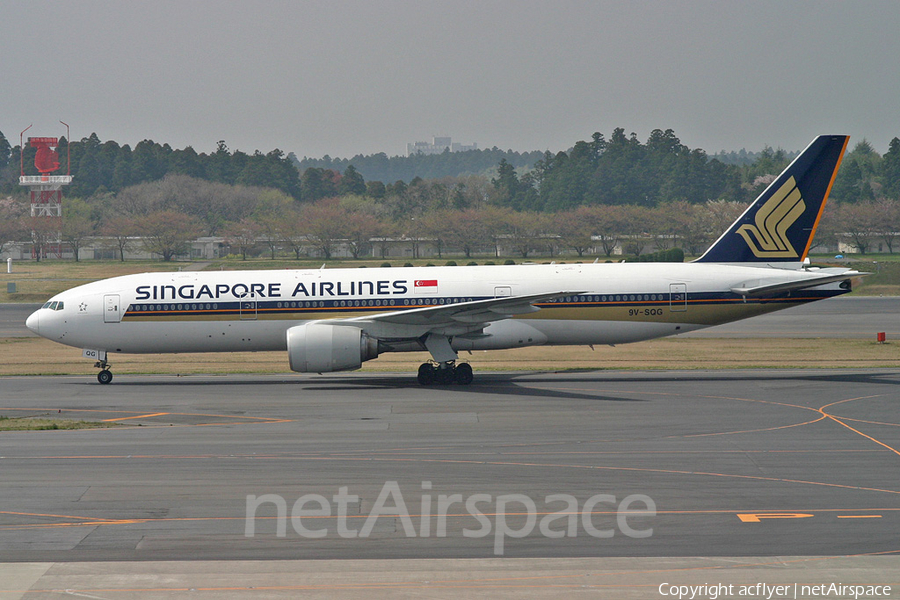 Singapore Airlines Boeing 777-212(ER) (9V-SQG) | Photo 384693