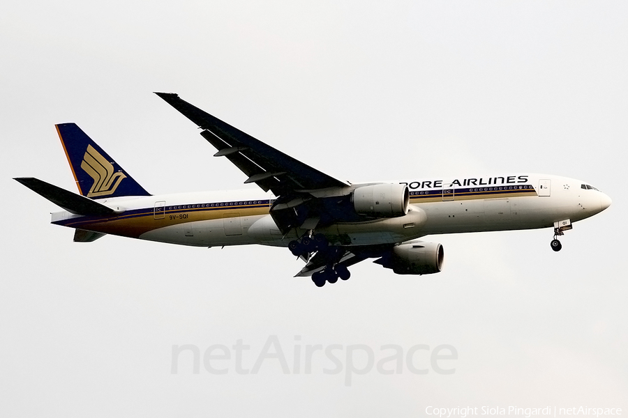 Singapore Airlines Boeing 777-212(ER) (9V-SQI) | Photo 386938