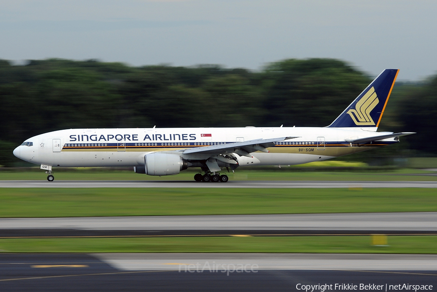 Singapore Airlines Boeing 777-212(ER) (9V-SQM) | Photo 19707