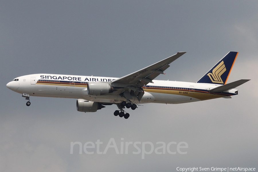 Singapore Airlines Boeing 777-212(ER) (9V-SRH) | Photo 15387