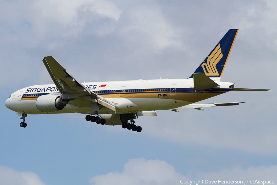 Singapore Airlines Boeing 777-212(ER) (9V-SRK) | Photo 21939