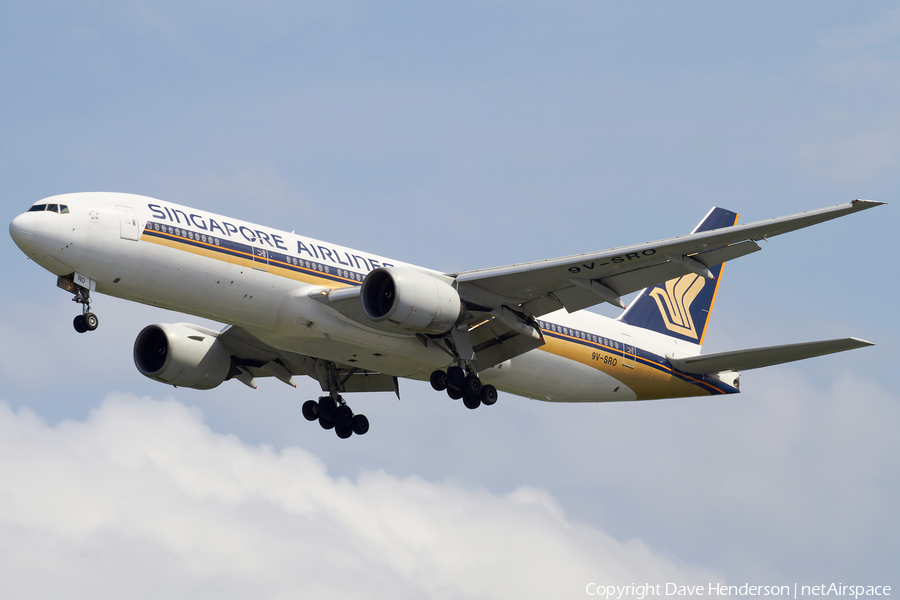 Singapore Airlines Boeing 777-212(ER) (9V-SRO) | Photo 21949