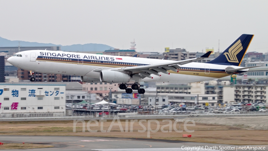 Singapore Airlines Airbus A330-343X (9V-SSF) | Photo 202670