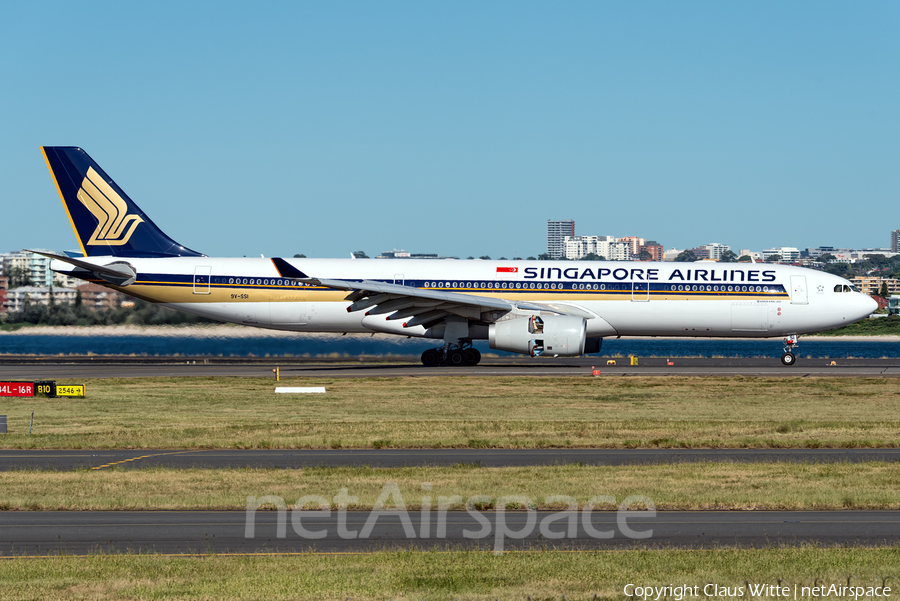 Singapore Airlines Airbus A330-343E (9V-SSI) | Photo 314689