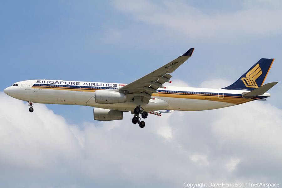 Singapore Airlines Airbus A330-343X (9V-STL) | Photo 21836