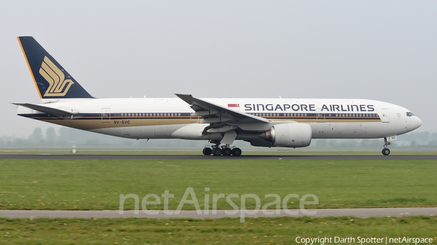 Singapore Airlines Boeing 777-212(ER) (9V-SVC) | Photo 216065