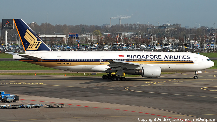Singapore Airlines Boeing 777-212(ER) (9V-SVE) | Photo 86014