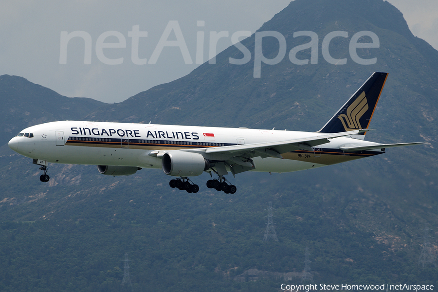 Singapore Airlines Boeing 777-212(ER) (9V-SVF) | Photo 51033