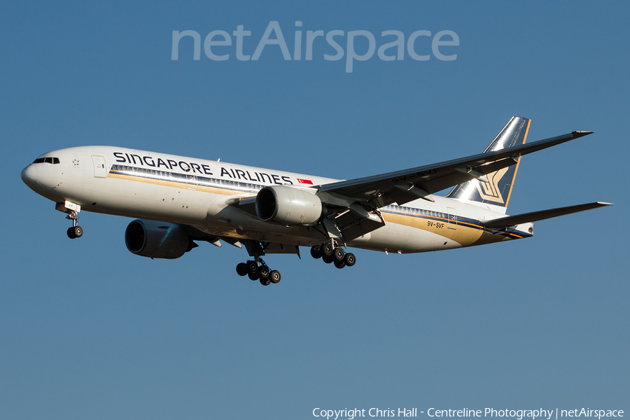 Singapore Airlines Boeing 777-212(ER) (9V-SVF) | Photo 130555