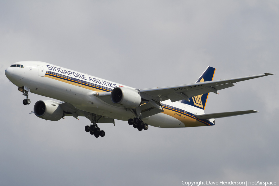 Singapore Airlines Boeing 777-212(ER) (9V-SVH) | Photo 21957