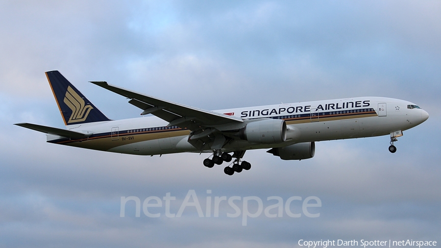 Singapore Airlines Boeing 777-212(ER) (9V-SVI) | Photo 210153