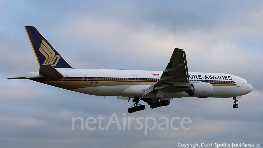 Singapore Airlines Boeing 777-212(ER) (9V-SVI) | Photo 210154