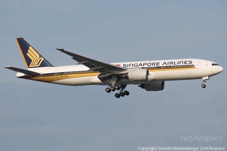 Singapore Airlines Boeing 777-212(ER) (9V-SVJ) | Photo 216480