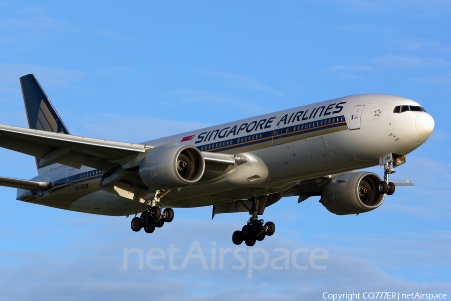 Singapore Airlines Boeing 777-212(ER) (9V-SVM) | Photo 50631