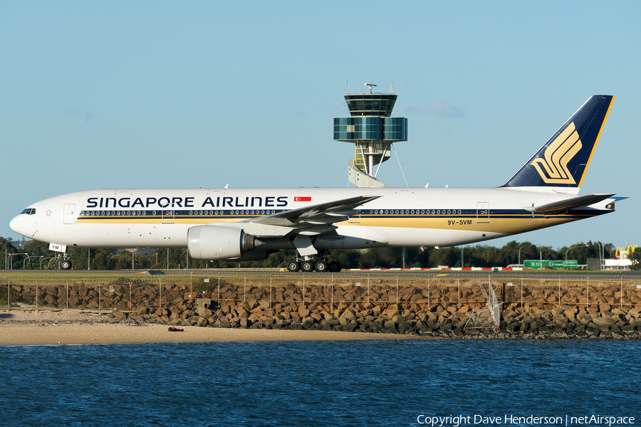 Singapore Airlines Boeing 777-212(ER) (9V-SVM) | Photo 75861