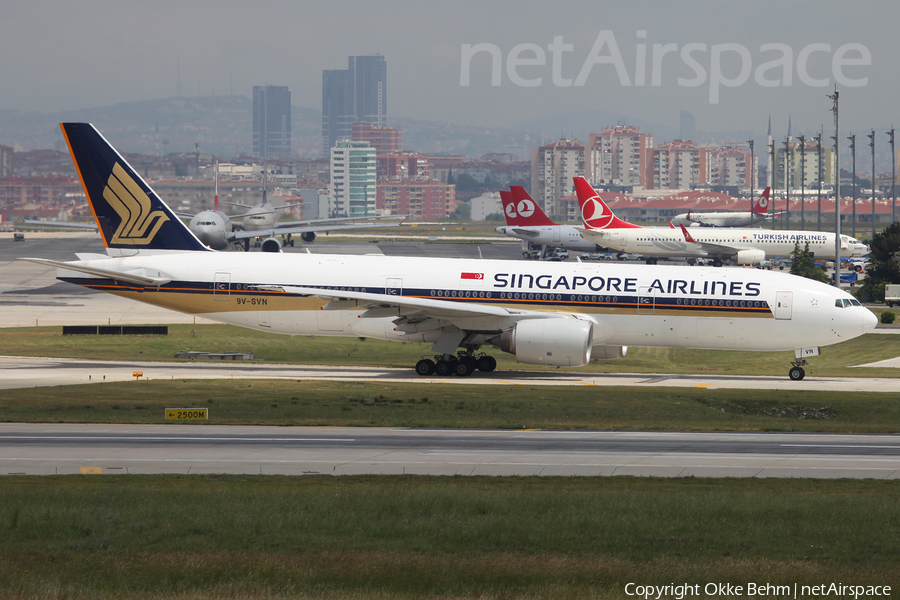 Singapore Airlines Boeing 777-212(ER) (9V-SVN) | Photo 95291