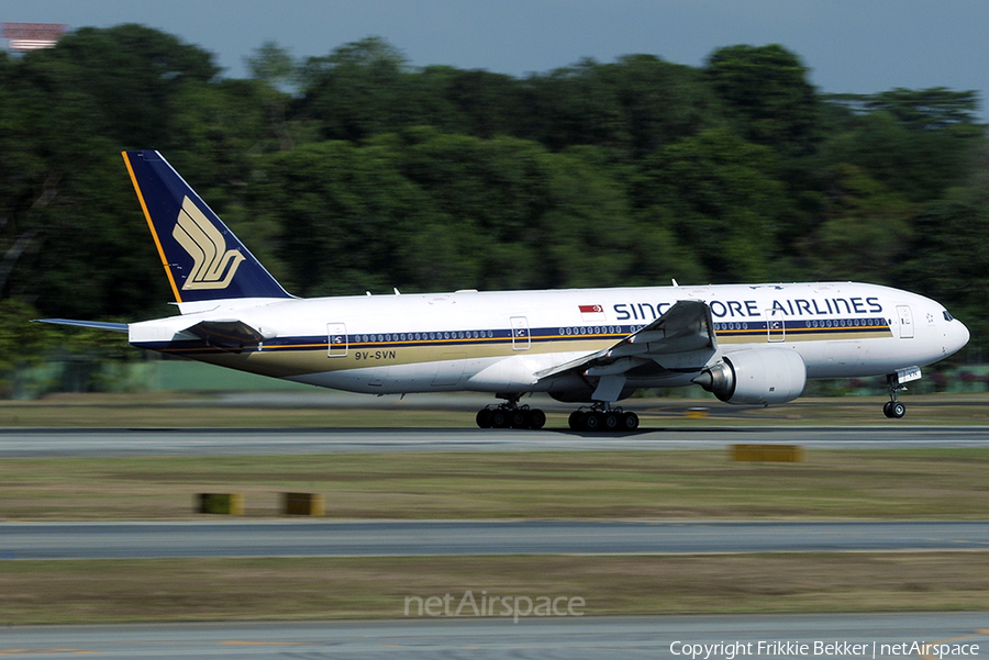 Singapore Airlines Boeing 777-212(ER) (9V-SVN) | Photo 21465