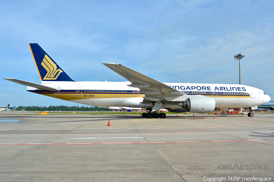 Singapore Airlines Boeing 777-212(ER) (9V-SVO) | Photo 35528