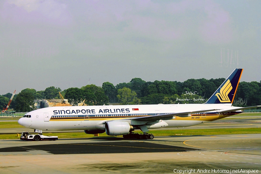 Singapore Airlines Boeing 777-212(ER) (9V-SVO) | Photo 386512