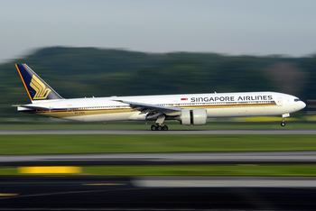 Singapore Airlines Boeing 777-312(ER) (9V-SWA) at  Singapore - Changi, Singapore