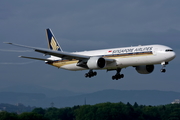 Singapore Airlines Boeing 777-312(ER) (9V-SWA) at  Zurich - Kloten, Switzerland