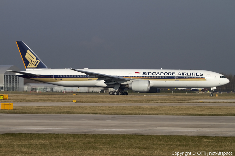 Singapore Airlines Boeing 777-312(ER) (9V-SWB) | Photo 402942