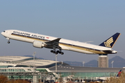 Singapore Airlines Boeing 777-312(ER) (9V-SWD) at  Barcelona - El Prat, Spain