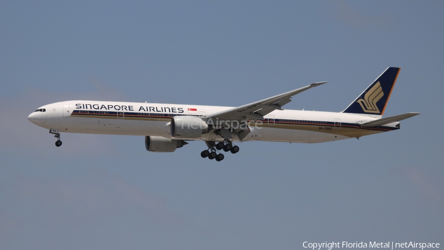 Singapore Airlines Boeing 777-312(ER) (9V-SWD) | Photo 431437