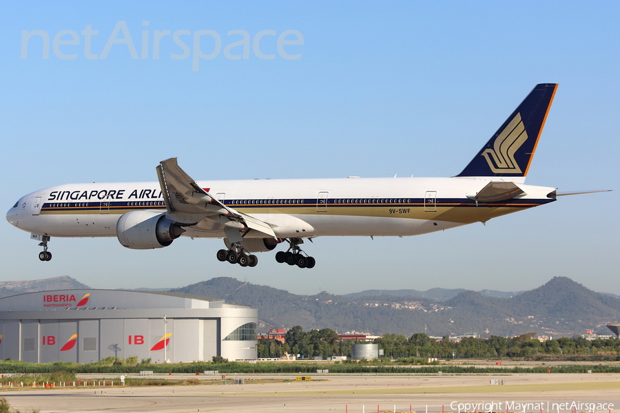 Singapore Airlines Boeing 777-312(ER) (9V-SWF) | Photo 131662