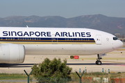 Singapore Airlines Boeing 777-312(ER) (9V-SWF) at  Barcelona - El Prat, Spain