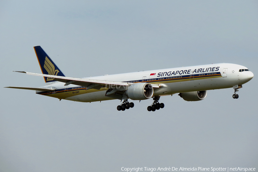 Singapore Airlines Boeing 777-312(ER) (9V-SWF) | Photo 331712