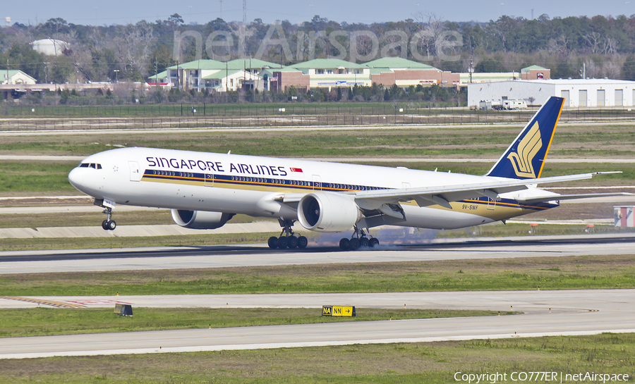 Singapore Airlines Boeing 777-312(ER) (9V-SWF) | Photo 3015