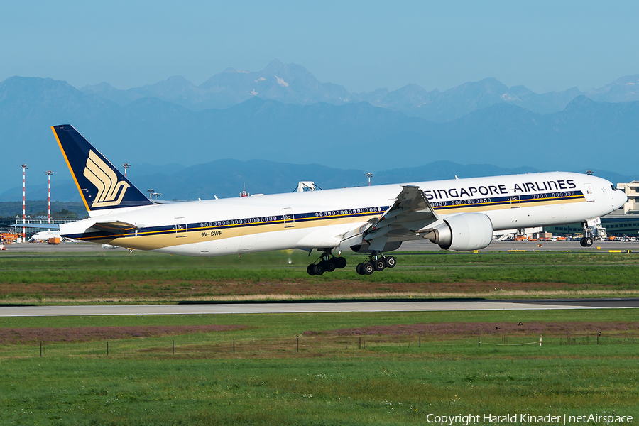 Singapore Airlines Boeing 777-312(ER) (9V-SWF) | Photo 292031