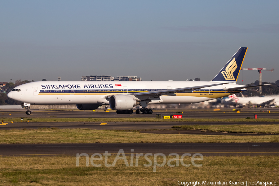 Singapore Airlines Boeing 777-312(ER) (9V-SWF) | Photo 390138