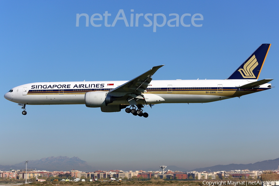 Singapore Airlines Boeing 777-312(ER) (9V-SWH) | Photo 131914