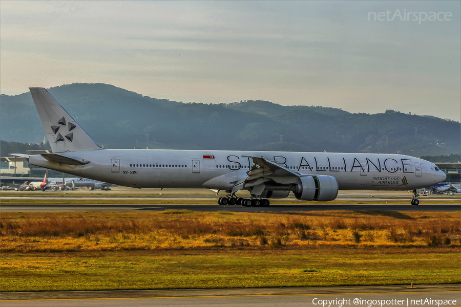 Singapore Airlines Boeing 777-312(ER) (9V-SWI) | Photo 330070