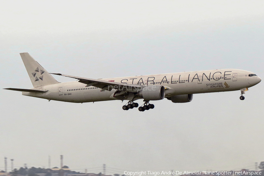 Singapore Airlines Boeing 777-312(ER) (9V-SWI) | Photo 332983