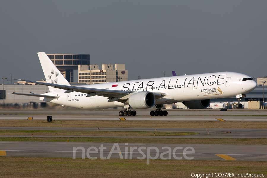 Singapore Airlines Boeing 777-312(ER) (9V-SWI) | Photo 42511