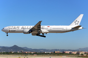 Singapore Airlines Boeing 777-312(ER) (9V-SWJ) at  Barcelona - El Prat, Spain