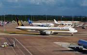 Singapore Airlines Boeing 777-312(ER) (9V-SWJ) at  Manchester - International (Ringway), United Kingdom